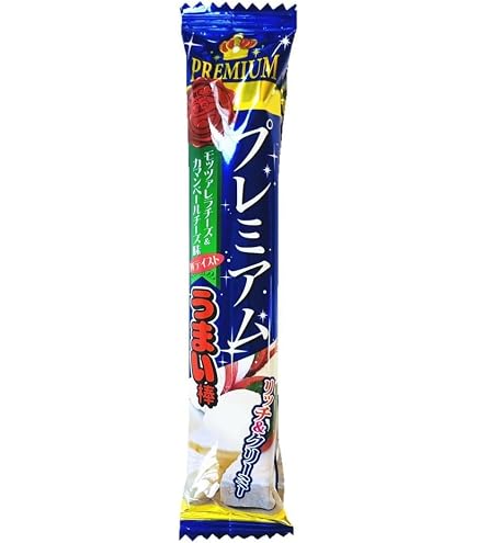 (未使用･未開封品)　プレミアムうまい棒　モッツァレラチーズ&amp;カマンベールチーズ味 （1袋は10本入り） v1yptgt Amazon.co.jp: やおきん プレミアムうまい棒 モッツァレラチーズ